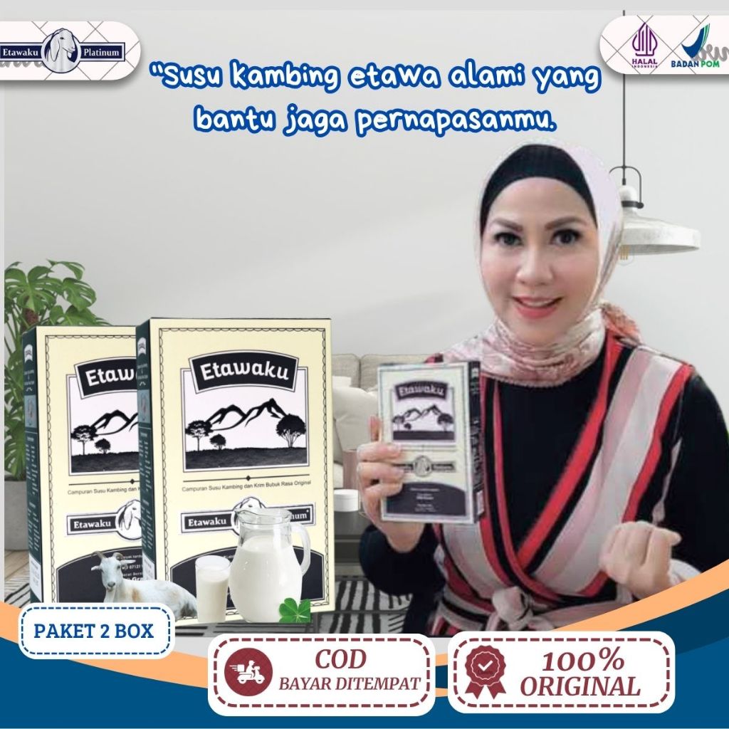 

SUSU ETAWAKU PAKET 2 BOX - ATASI GANGGUAN PERNAFASAN
