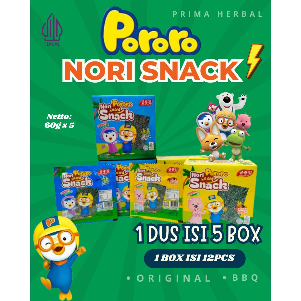 

(1 DUS) NORI PORORO | SNACK NORI PORORO