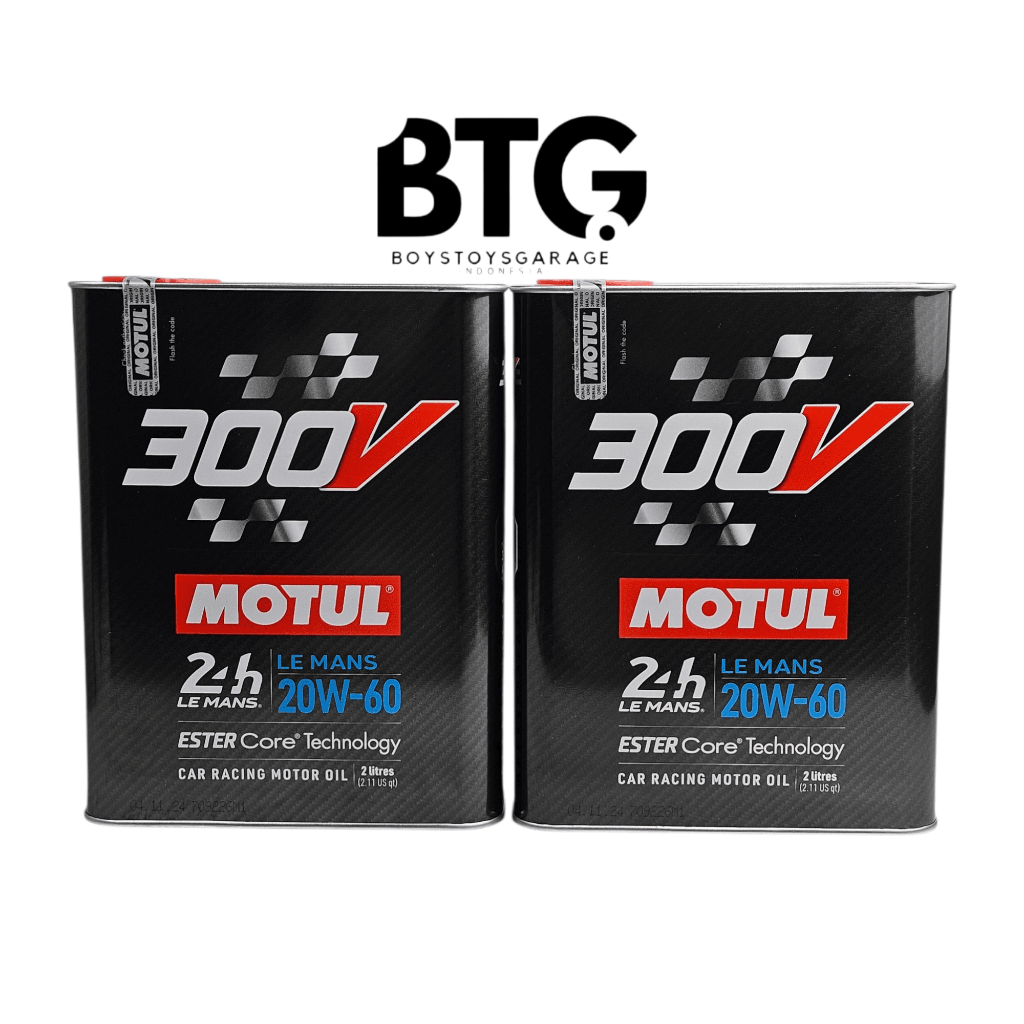 Oli Motul 300V 20W60 Le Mans 2 Liter/Botol Racing Oil