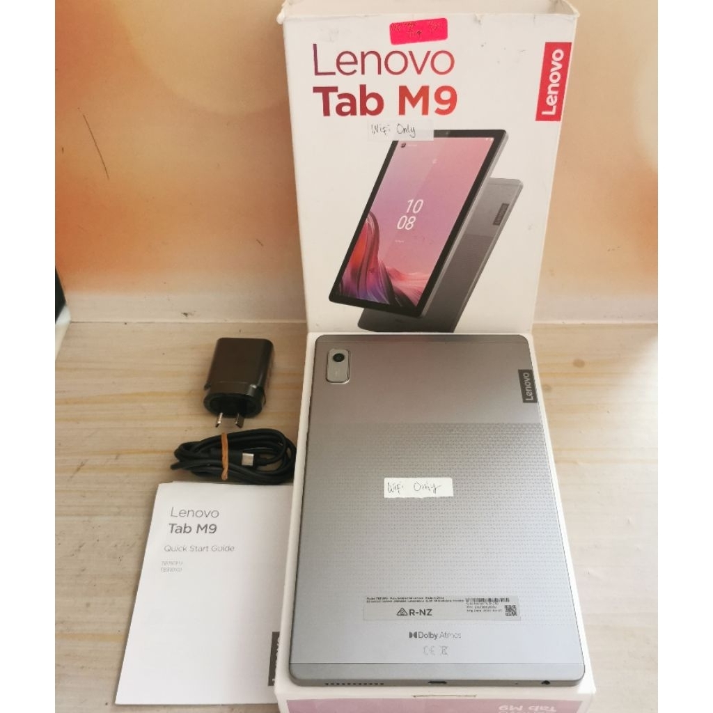 Lenovo Tab M9 ram 4GB 64GB Wifi Only Bekas-+ Fullset Original - second