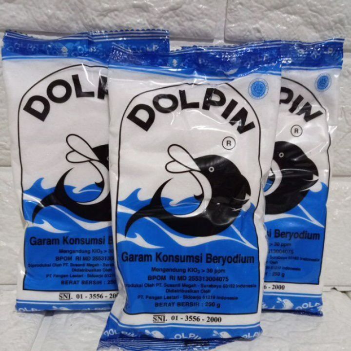 

Garam Dolphin Besar - 500 Gram