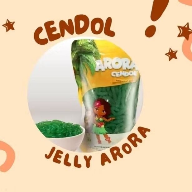 

1 Doz Arora Jelly Cendol Kecebong isi 20 pcs