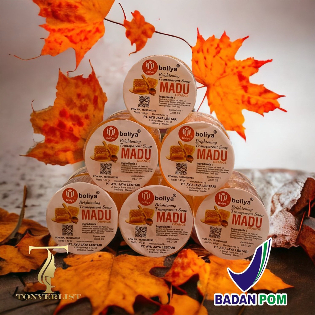 Sabun Madu Boliya [ 12 pc ] BPOM