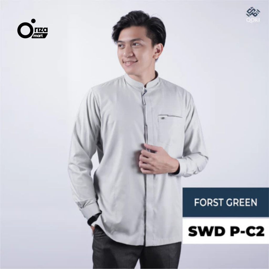 Qori Apparel ORI/Baju Koko Lengan Panjang/Sawad Bin Ghaziya ( SWD-2 )