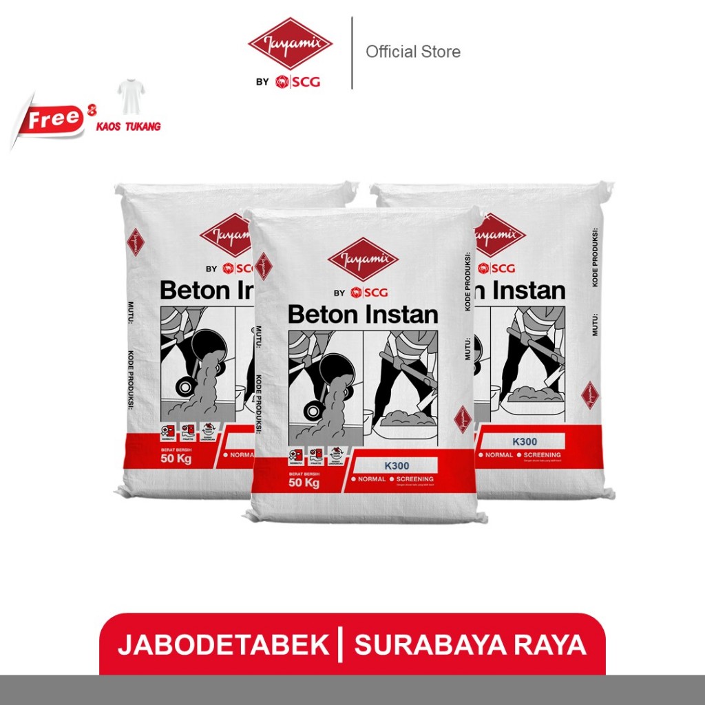 Jayamix by SCG Beton Instan K300 [160 Sak]