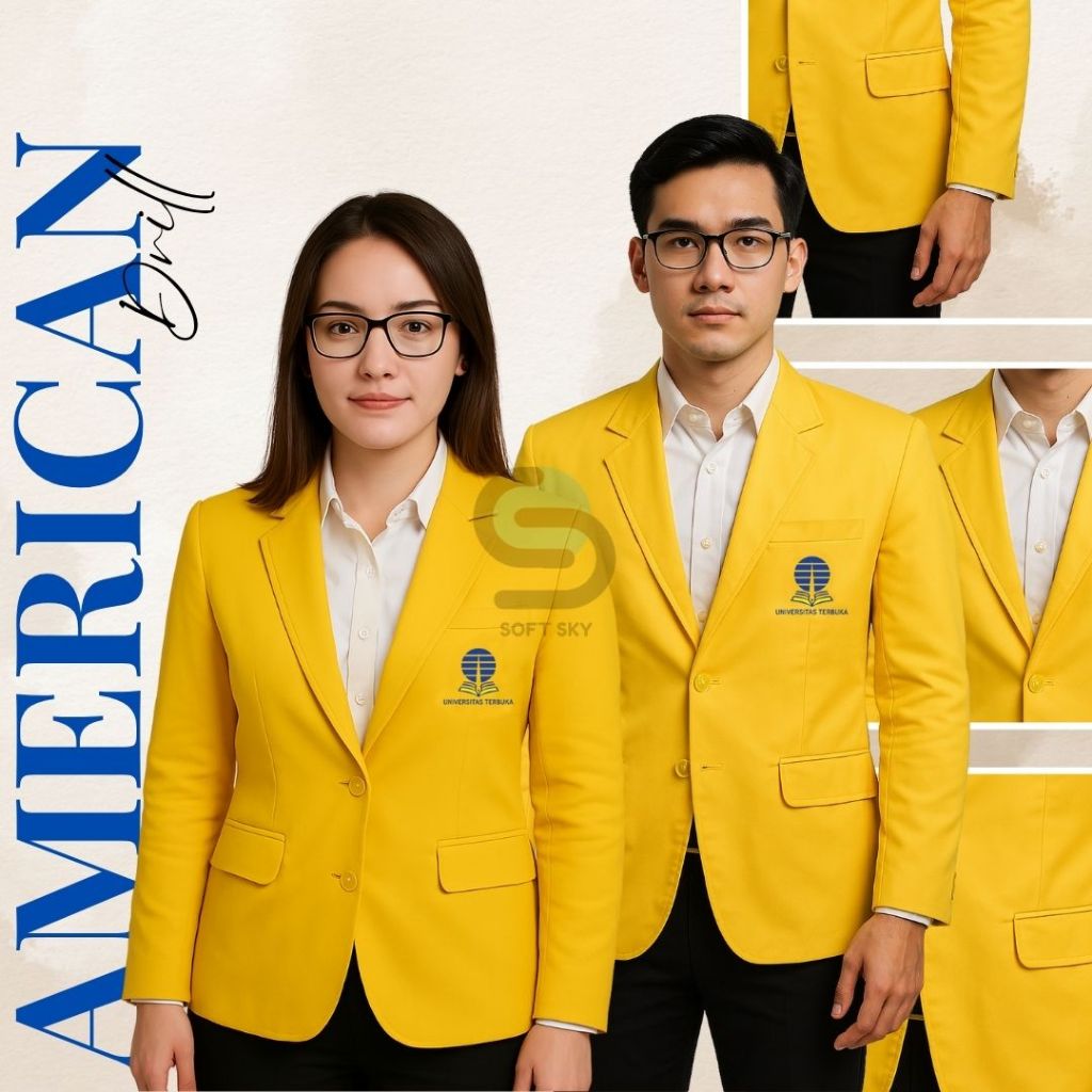 Almet Universitas Terbuka Original | Jas Almamater UT Murah dan Resmi