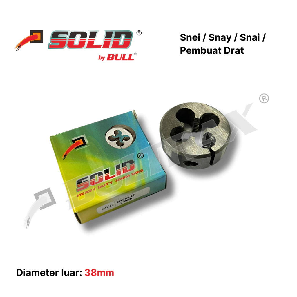 Mata Snay Pembuat Drat Luar / Snei / Alat Ulir Drat / Senai / Snai / Round Dies HSS