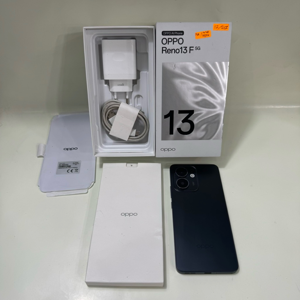 Oppo Reno 13f 5G 12/256gb Fullset Second Garansi Resmi