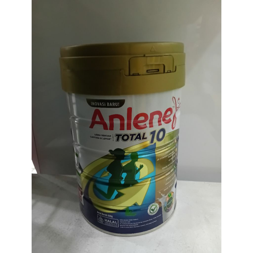 

ANLENE TOTAL 10 800GR TIN KALENG EXP FEB 2026 RENDAH LAKTOSA SUSU UNTUK TULANG