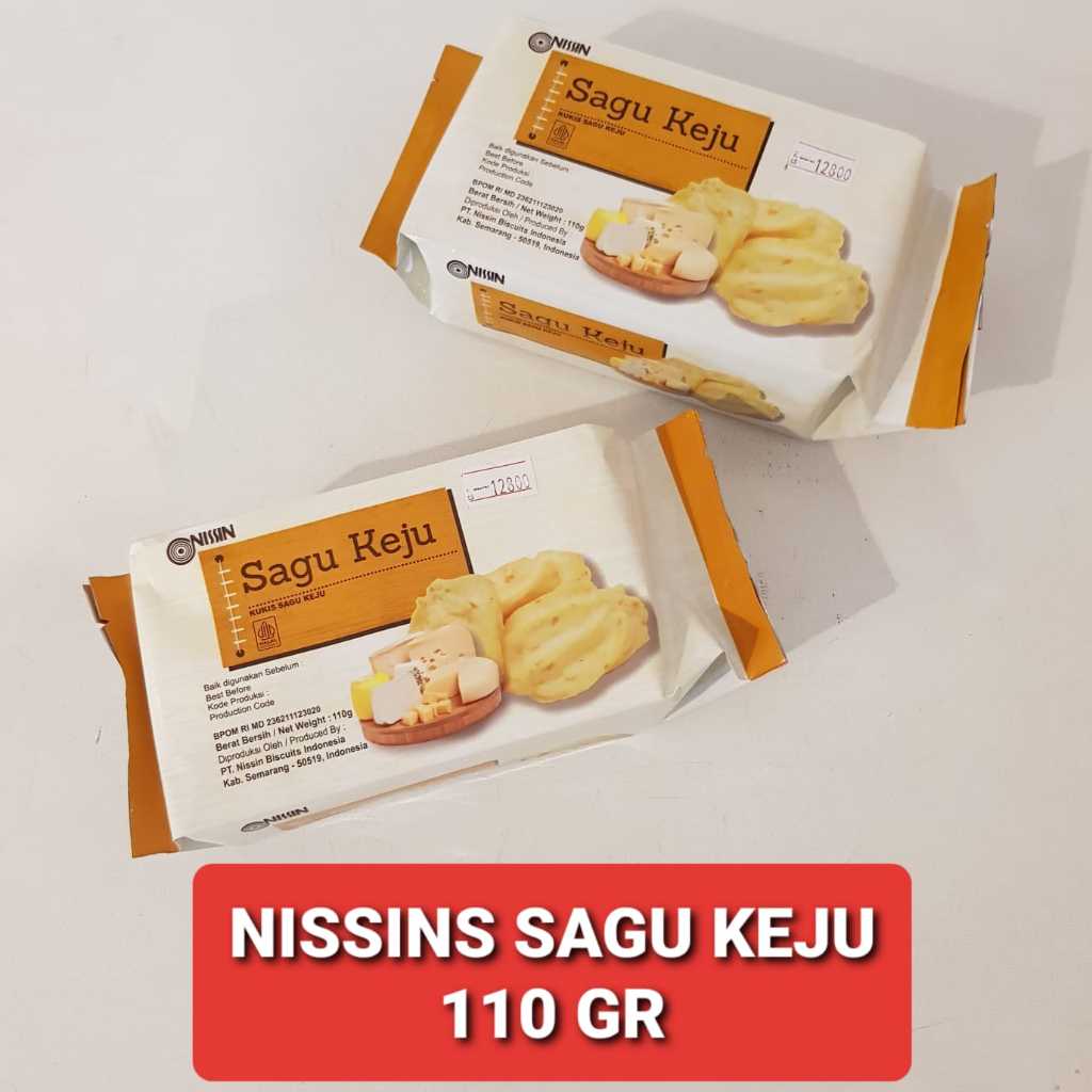 

NISSIN Kukis SAGU KEJU 110 gr / SAGU KEJU Kukis