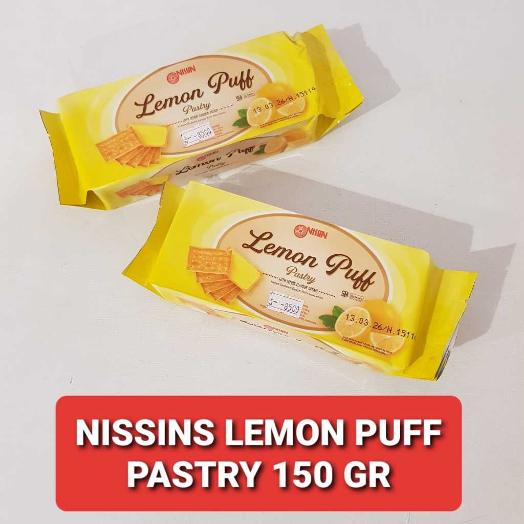 

Nissin LEMON PUFF Pastry Biscuit 150gr