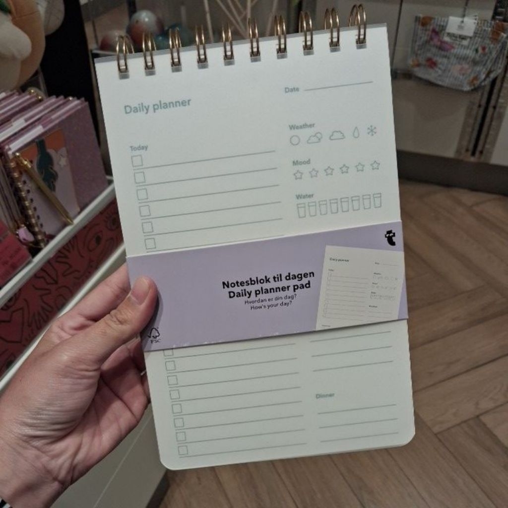 

[JASTIP FLYING TIGER] Daily Planner Pad