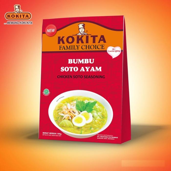

Kokita Bumbu Soto for Soto Ayam Family Choice 180gr