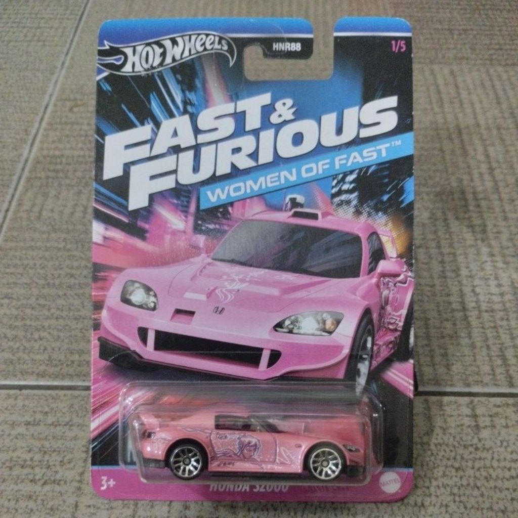 HOT WHEELS HONDA S2000 SUKI PINK FAST&FURIOUS (144)