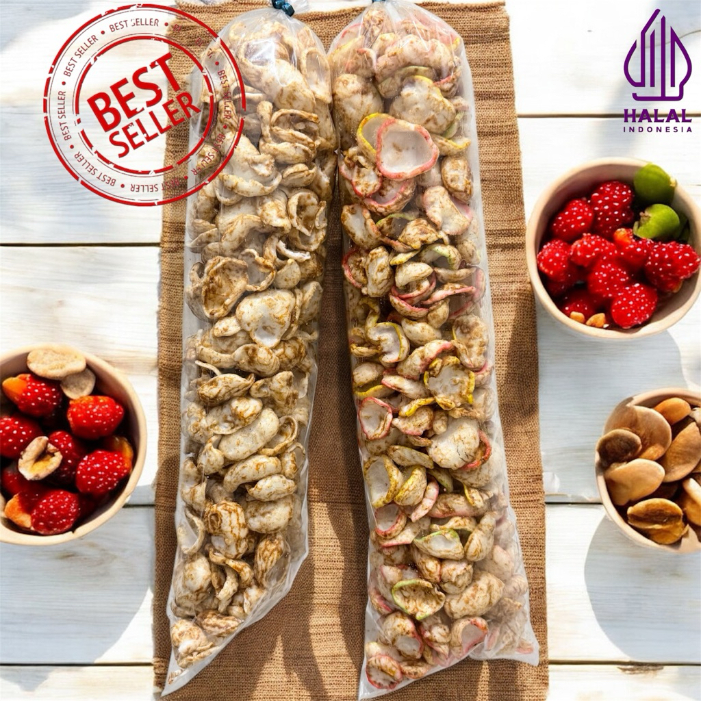 krupuk antor glopot bumbu bawang khas tegal (300gram)