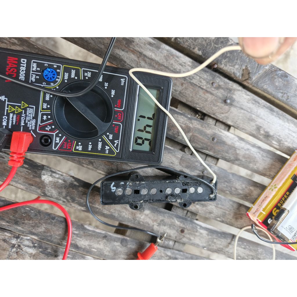 pickup fender jazz bass USA original copotan