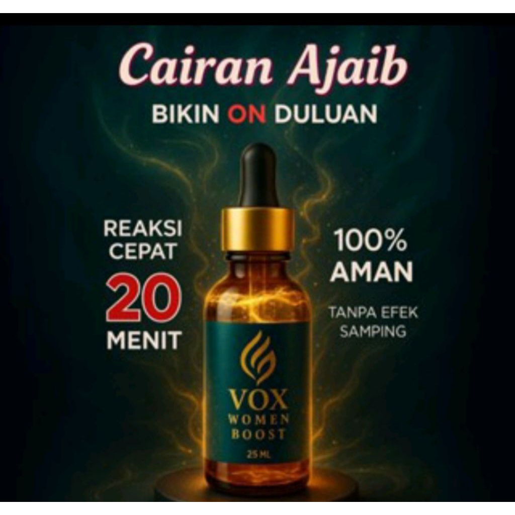 VOX WOMEN BOOST HERBAL 100% ASLI ORIGINAL