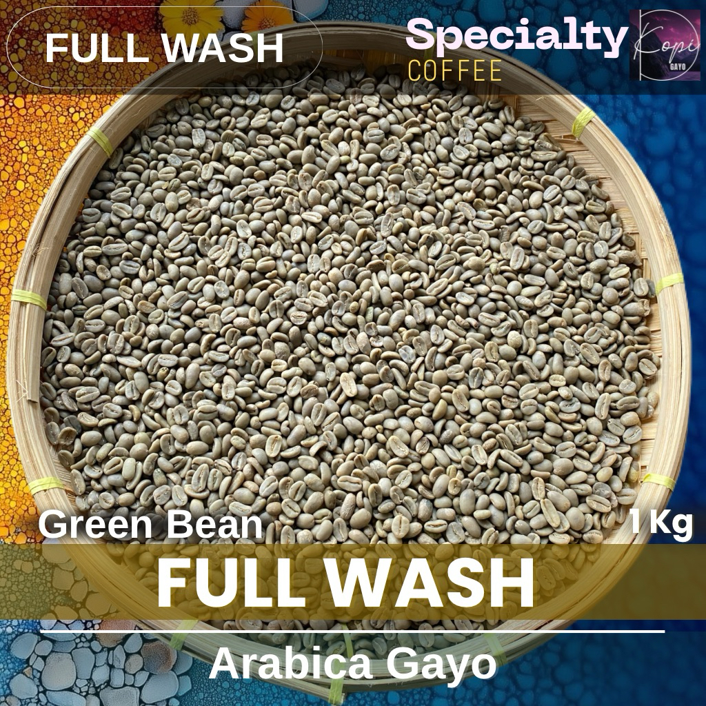 

Kopi Gayo Specialty Full Wash Green Bean Arabica Coffee Aceh Arabika 1 Kg