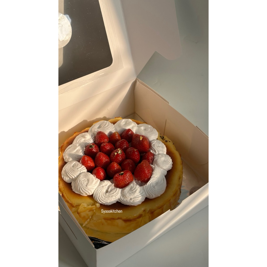 

Burnt Cheesecake Gluten Free 16cm 18cm & 20cm (Bisa DADAKAN)