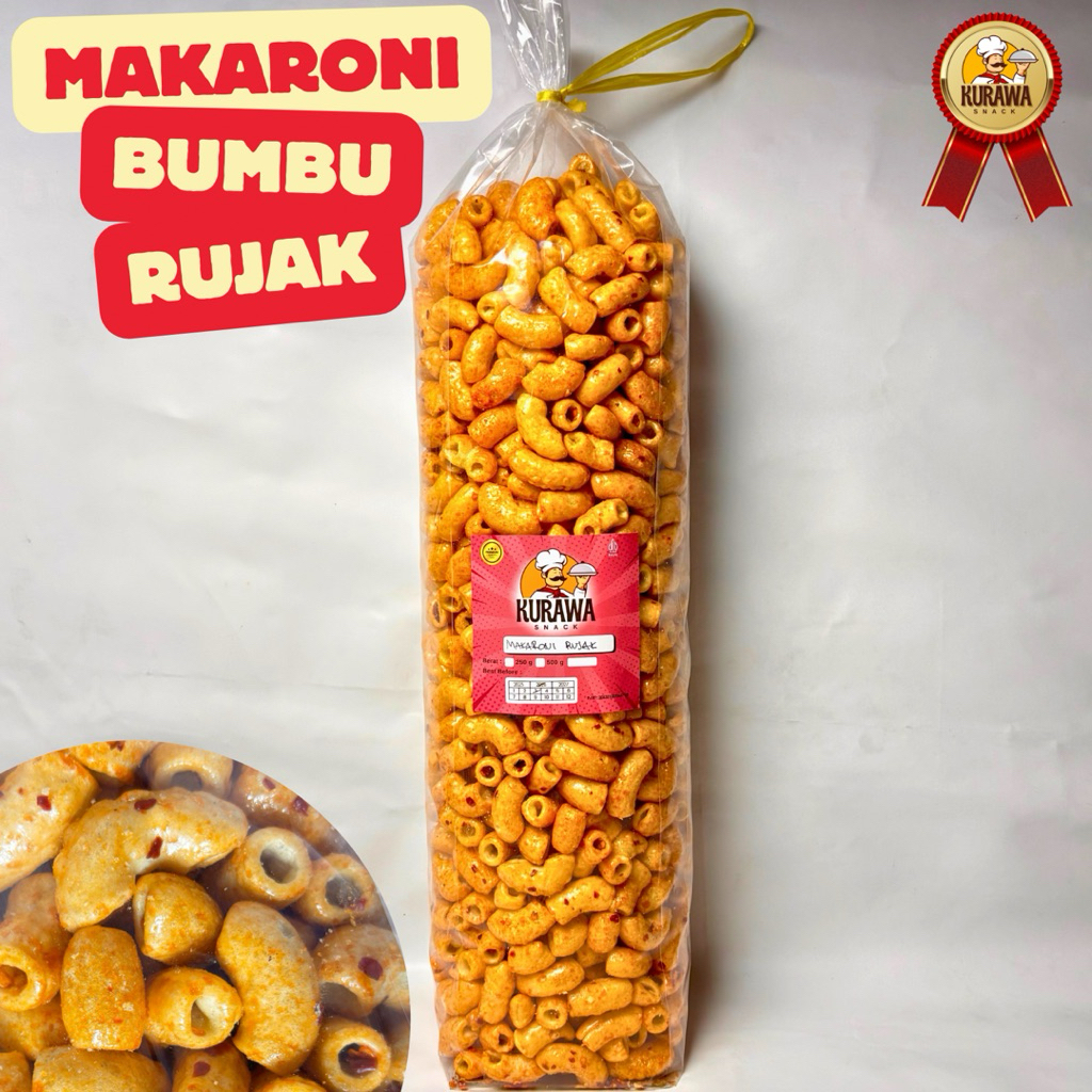 

Makaroni bumbu rujak 1ball makaroni rujak snack cemilan pedas manis