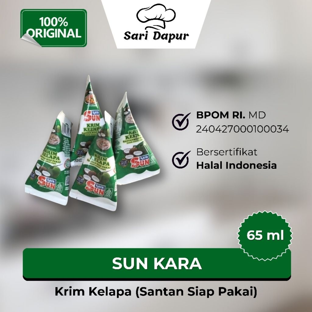 

SUN KARA Krim Kelapa Santan Siap Pakai 65ml