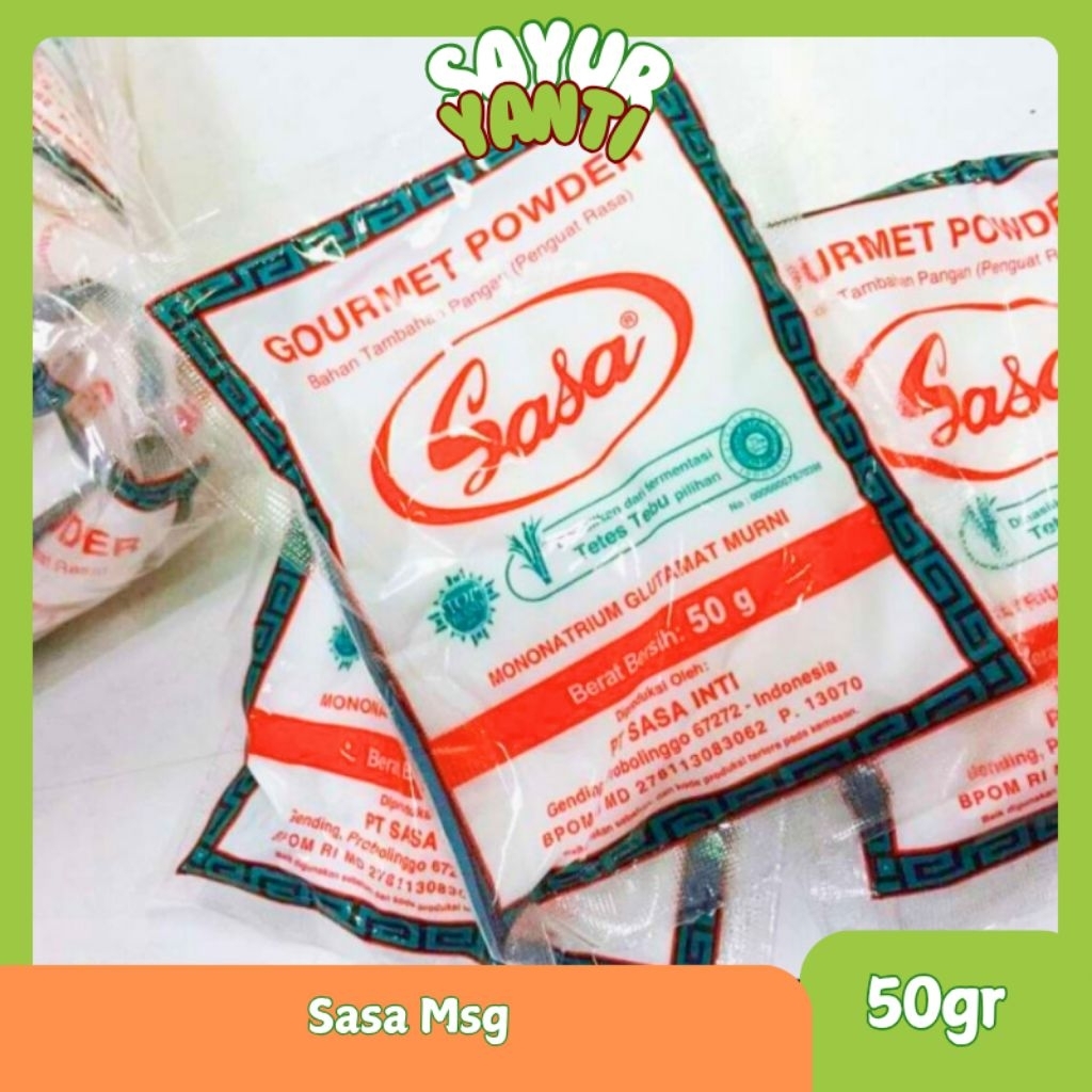 

Sasa MSG 50gr - Sayur Yanti