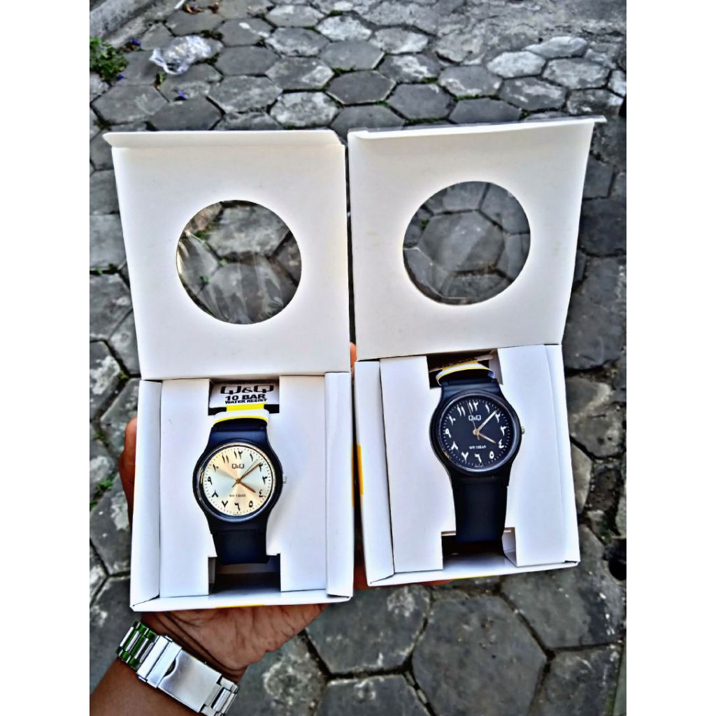 jam tangan QnQ arabic original japan
