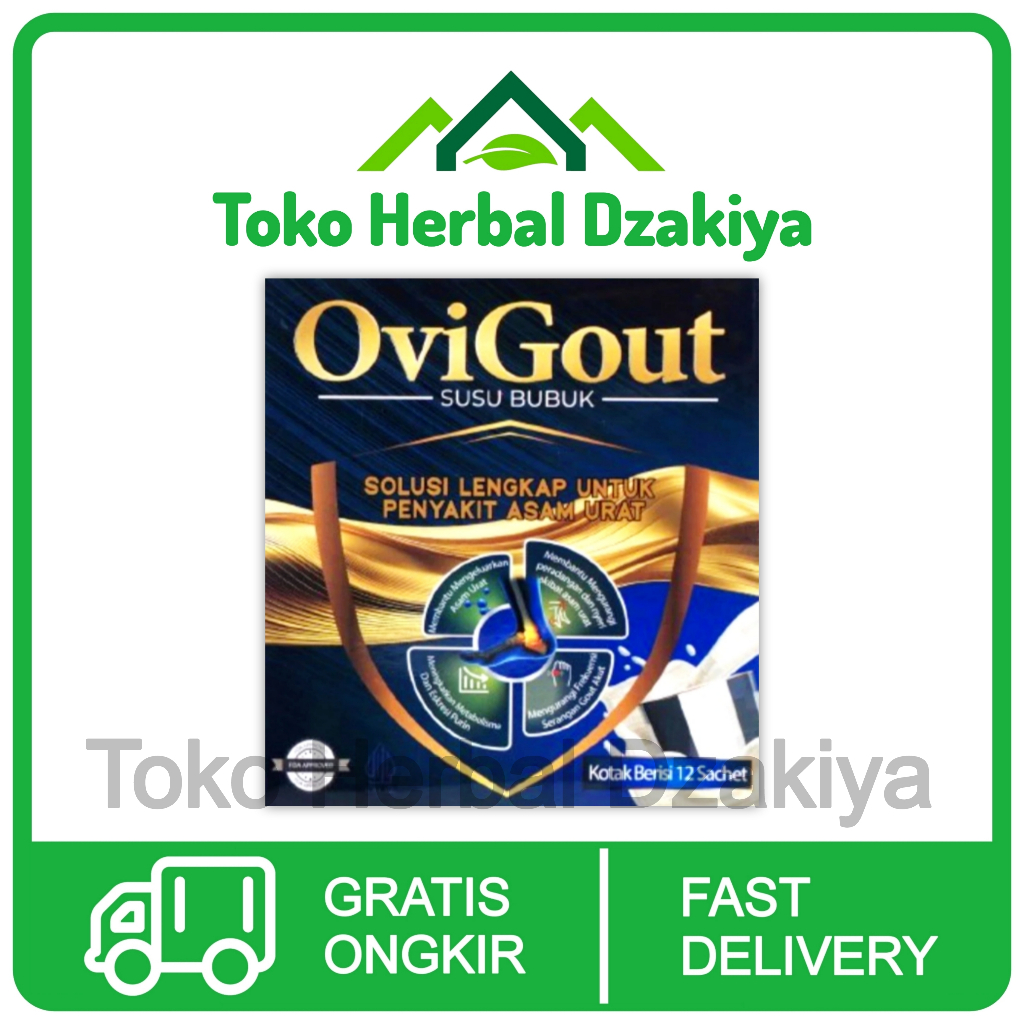 

Ovigout Susu Nyeri Sendi Dan Asam Urat BPOM Original Asli