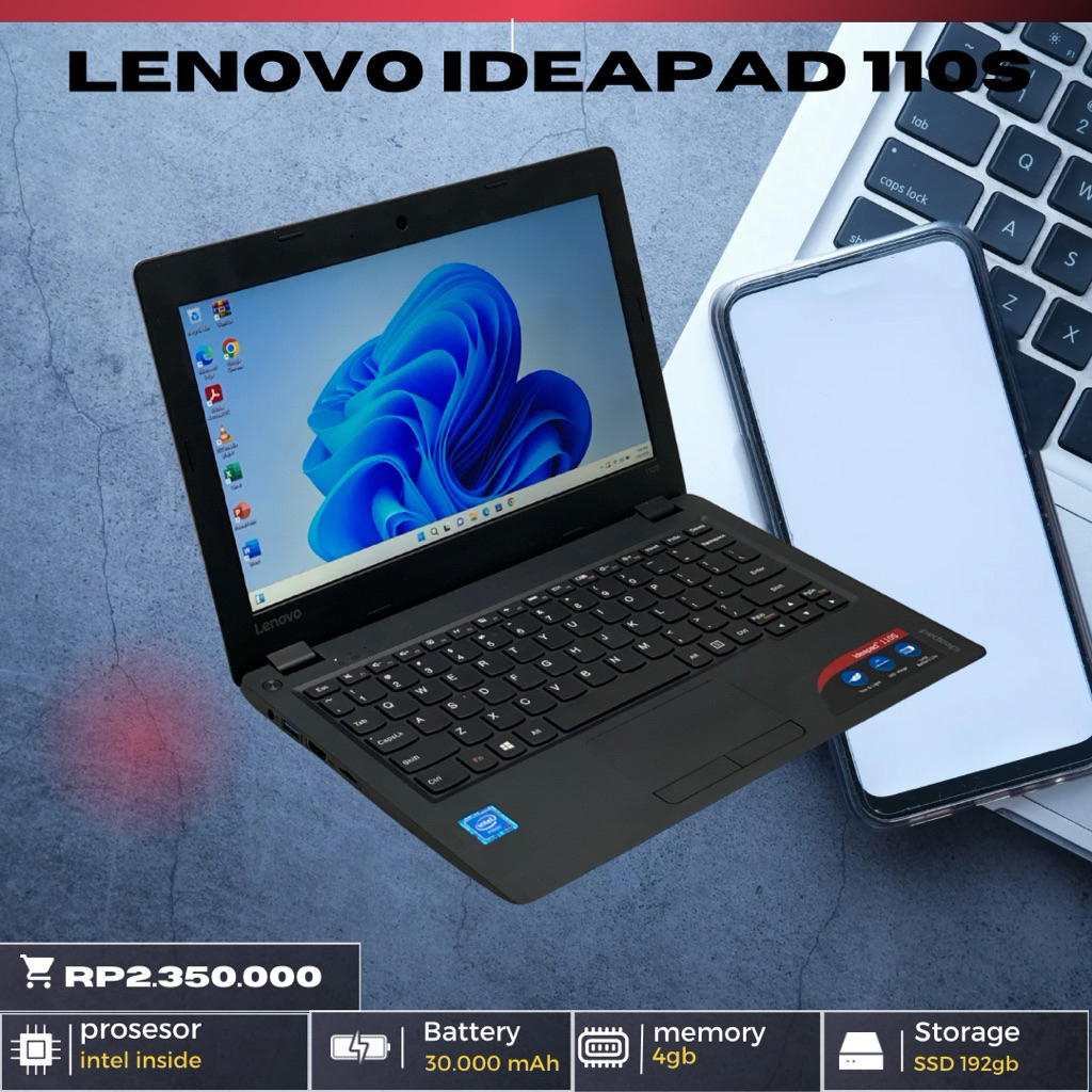 Notebook lenovo ideapad 110s