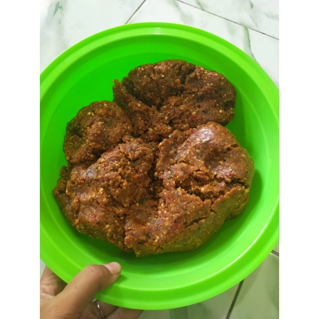 

Sambal Pecel Asli Magetan Jawa Timur 250/500/1000 gram Varian Pedas