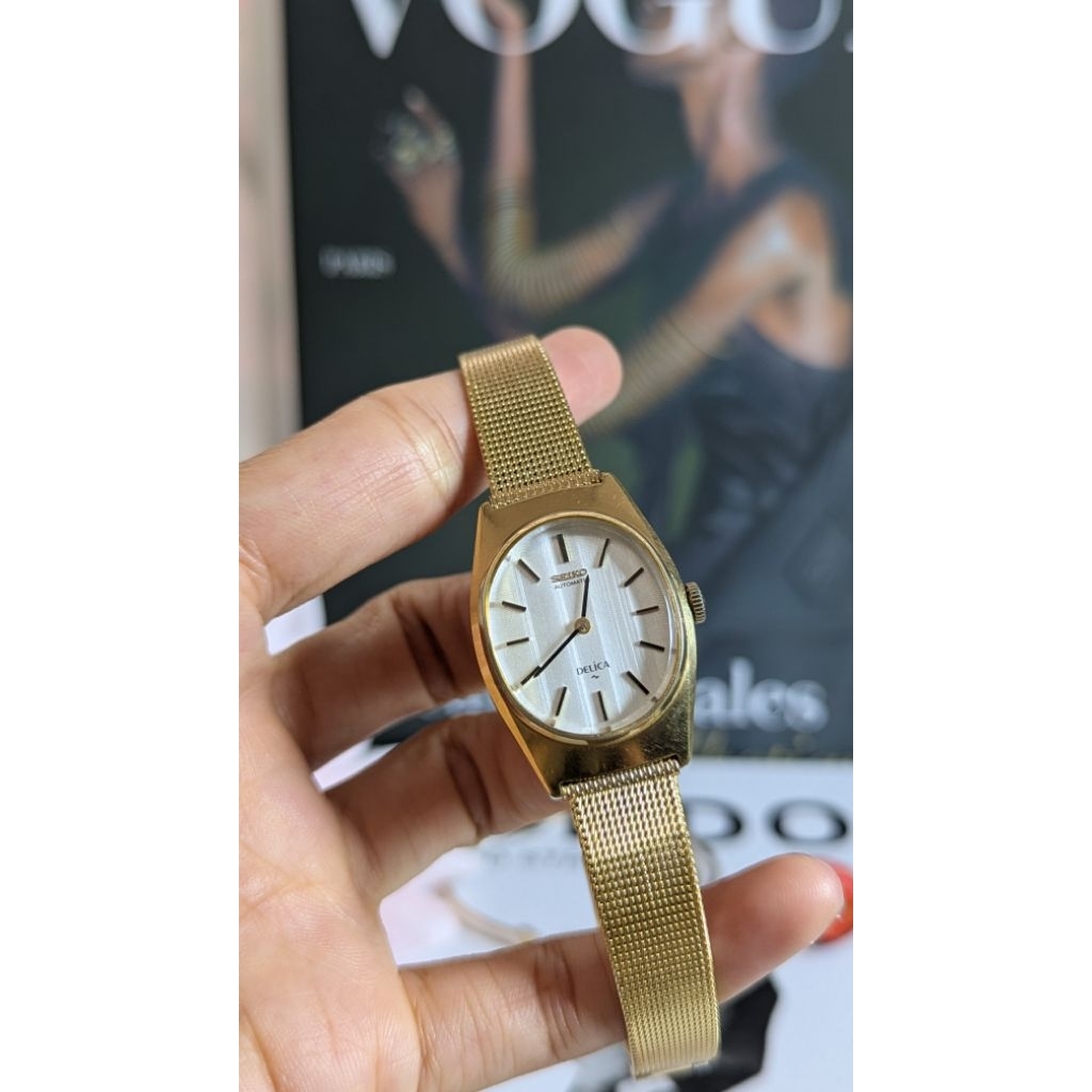 Vintage Seiko Delica MOP Dial