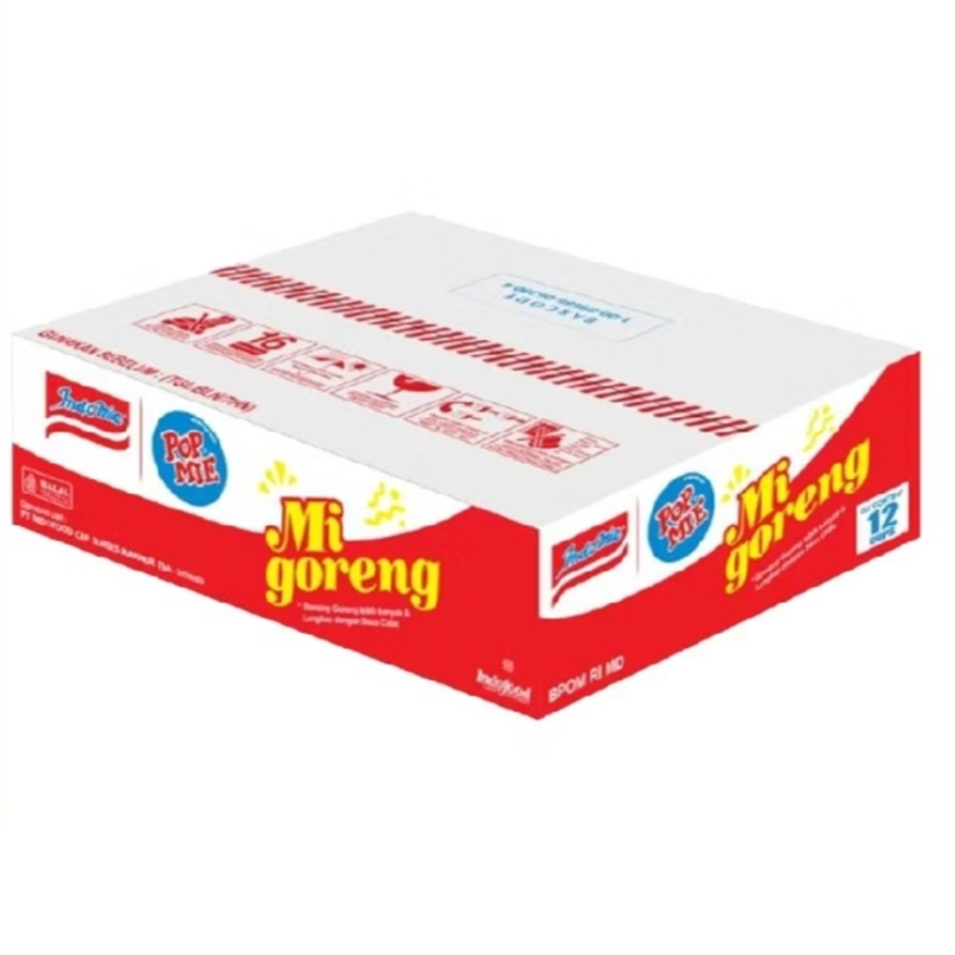

Indomie Mie Goreng Pop Mie Cup 80gram - 1 DUS - isi 12cup