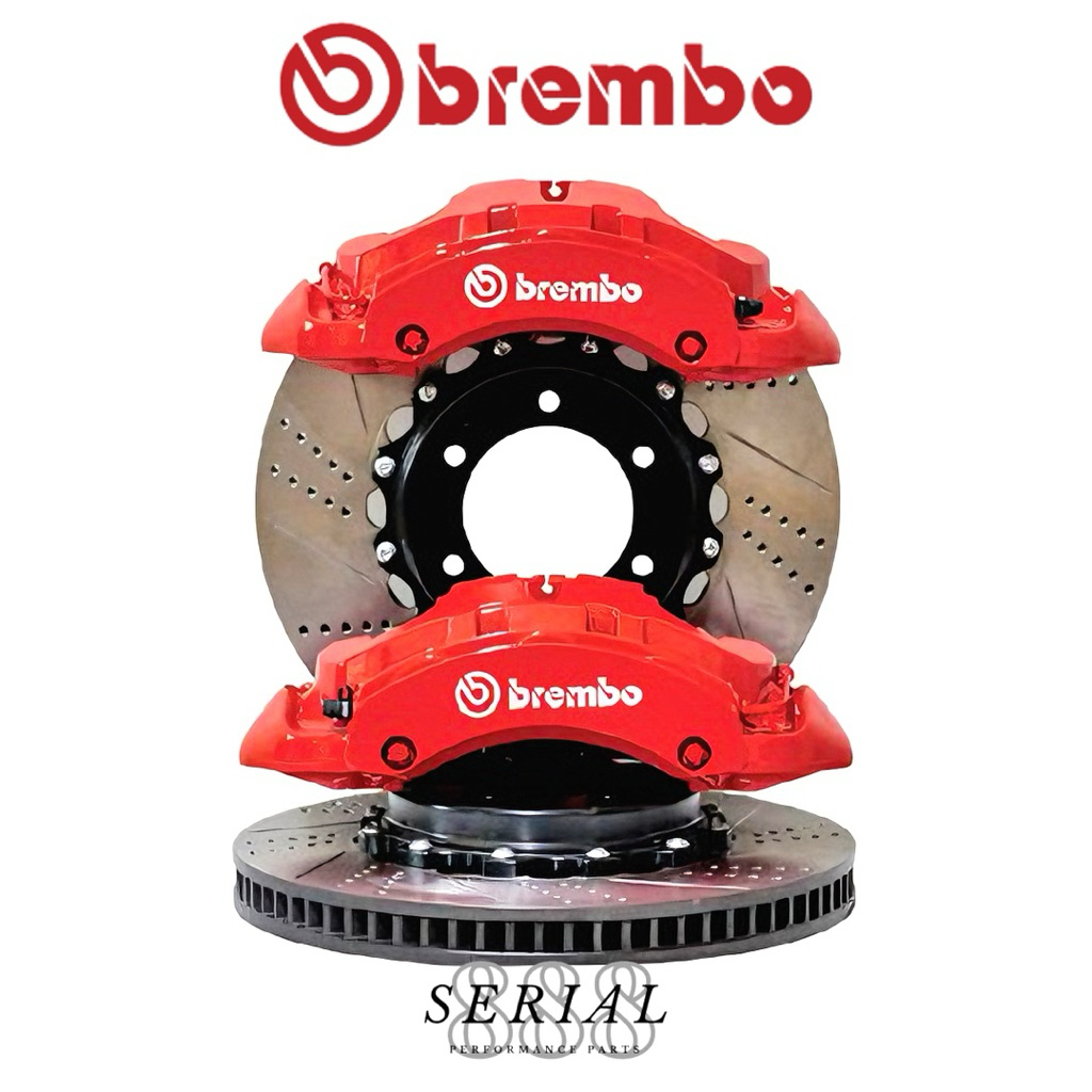 BBK Big Brake Kit Rem Disc Brembo 21z Big 6pot Original Free Braided Brake