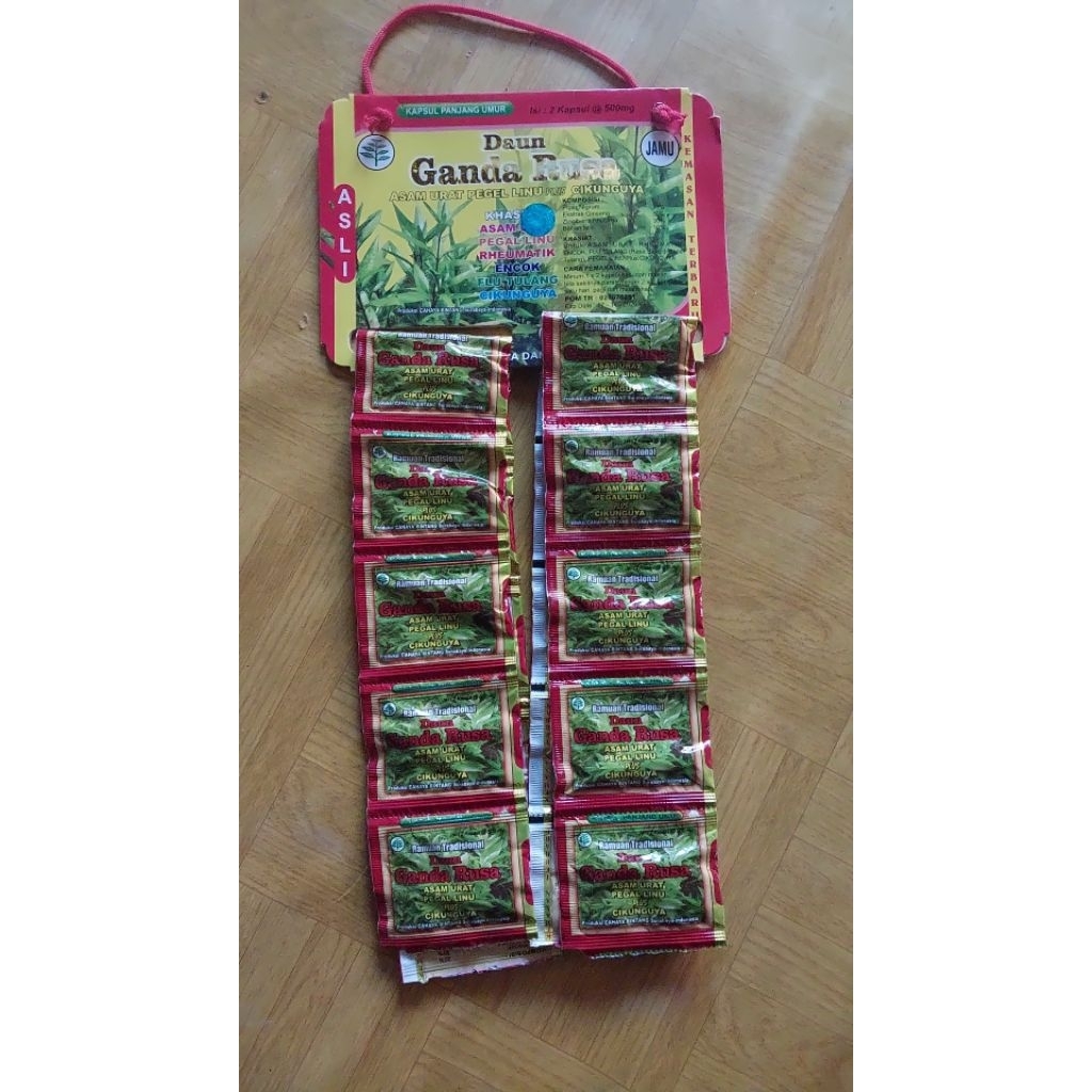 

Daun Ganda Rusa original isi 20 sachet