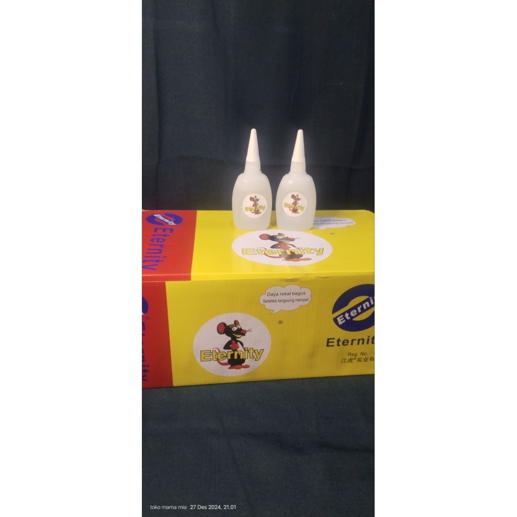

Lem eternity (isi 40 biji 1 kotaknya)