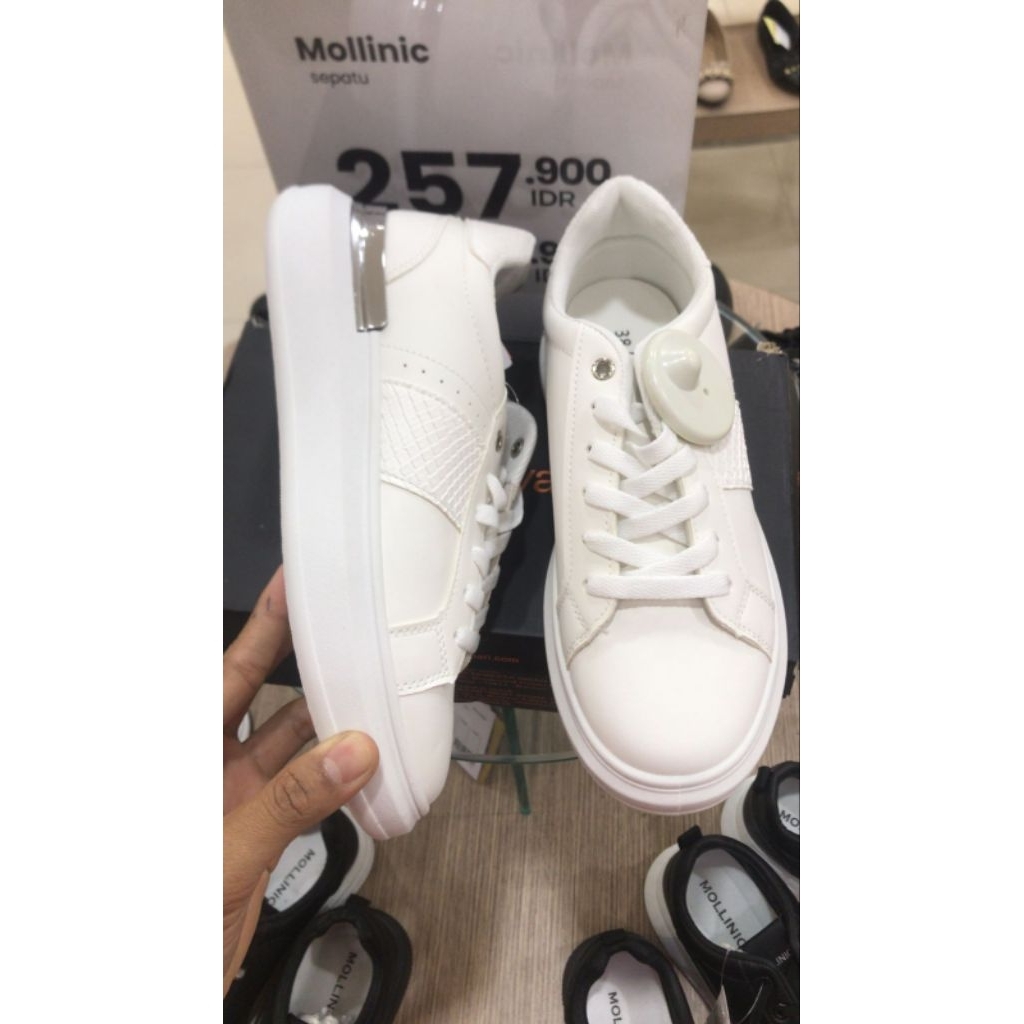 sepatu putih nevada original matahari