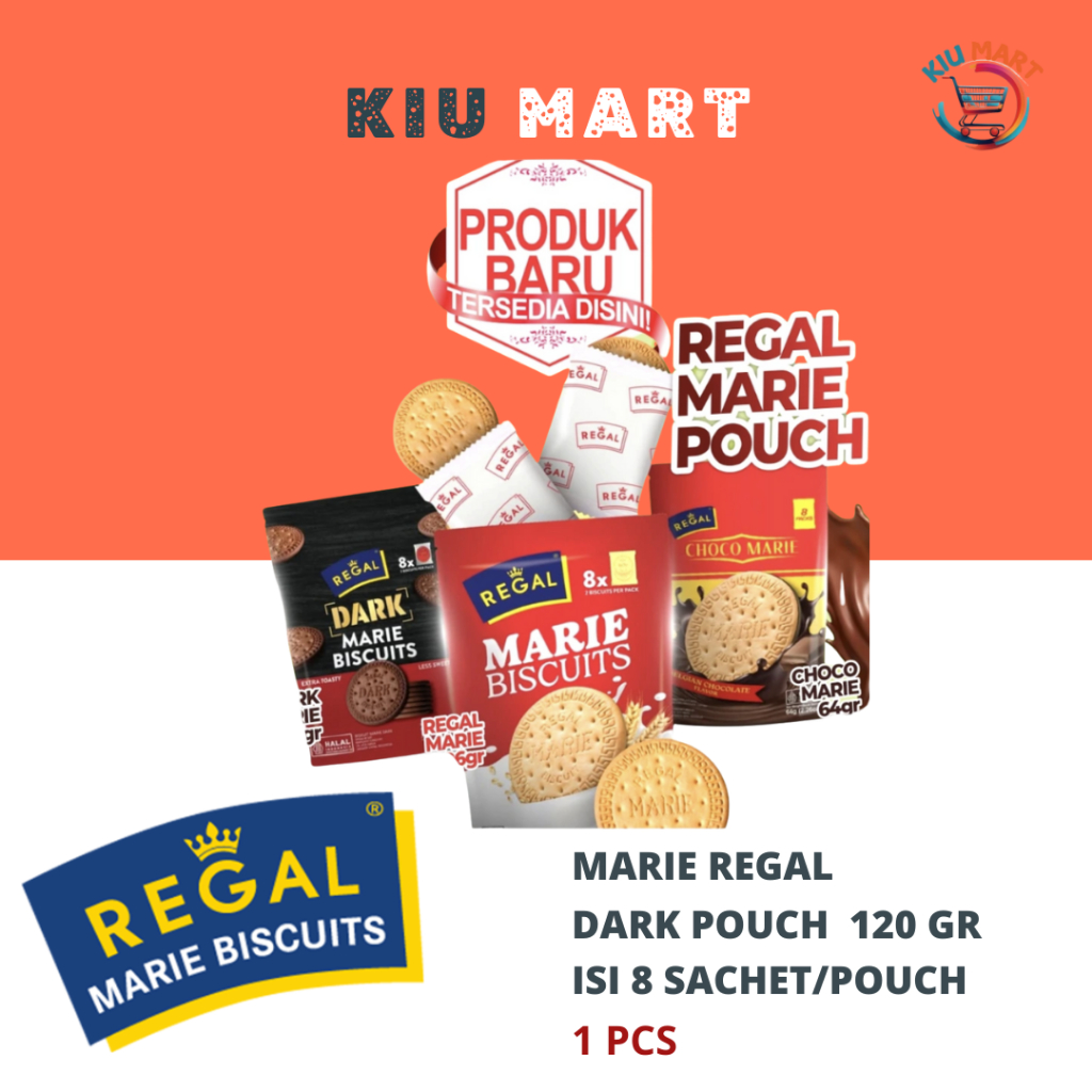 

Regal Marie Biscuit 96gr isi 8pack all variant