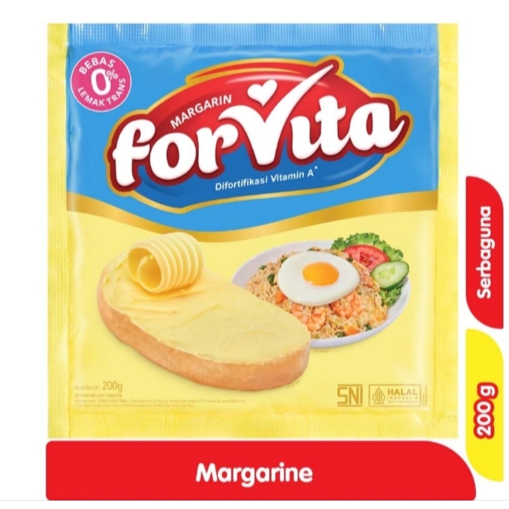 

forVITA Margarine Serbaguna 200 g
