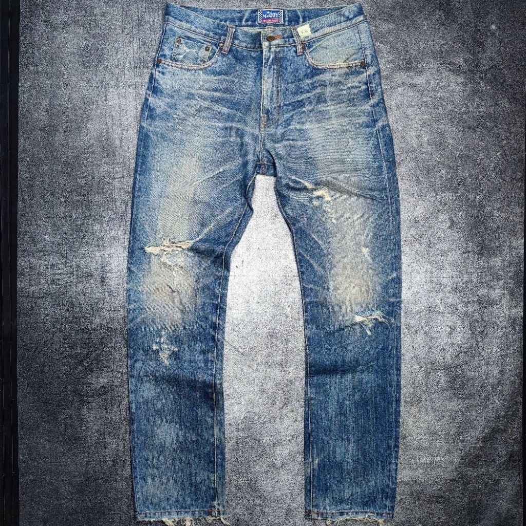 HARGA PAS (MOHON BACA DESKRIPSI} MR MCCOY UNION MADE RIPPED JEANS