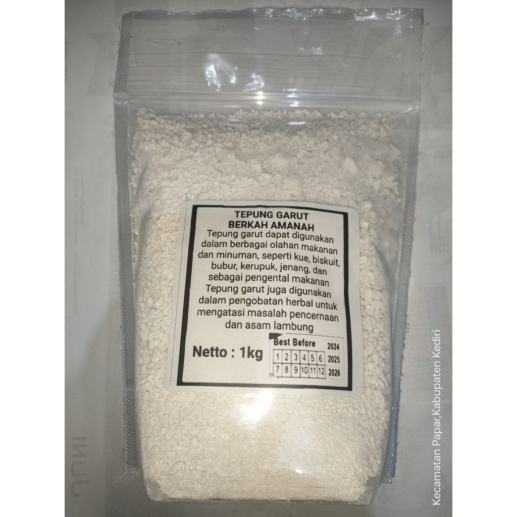 

Tepung Garut 1KG