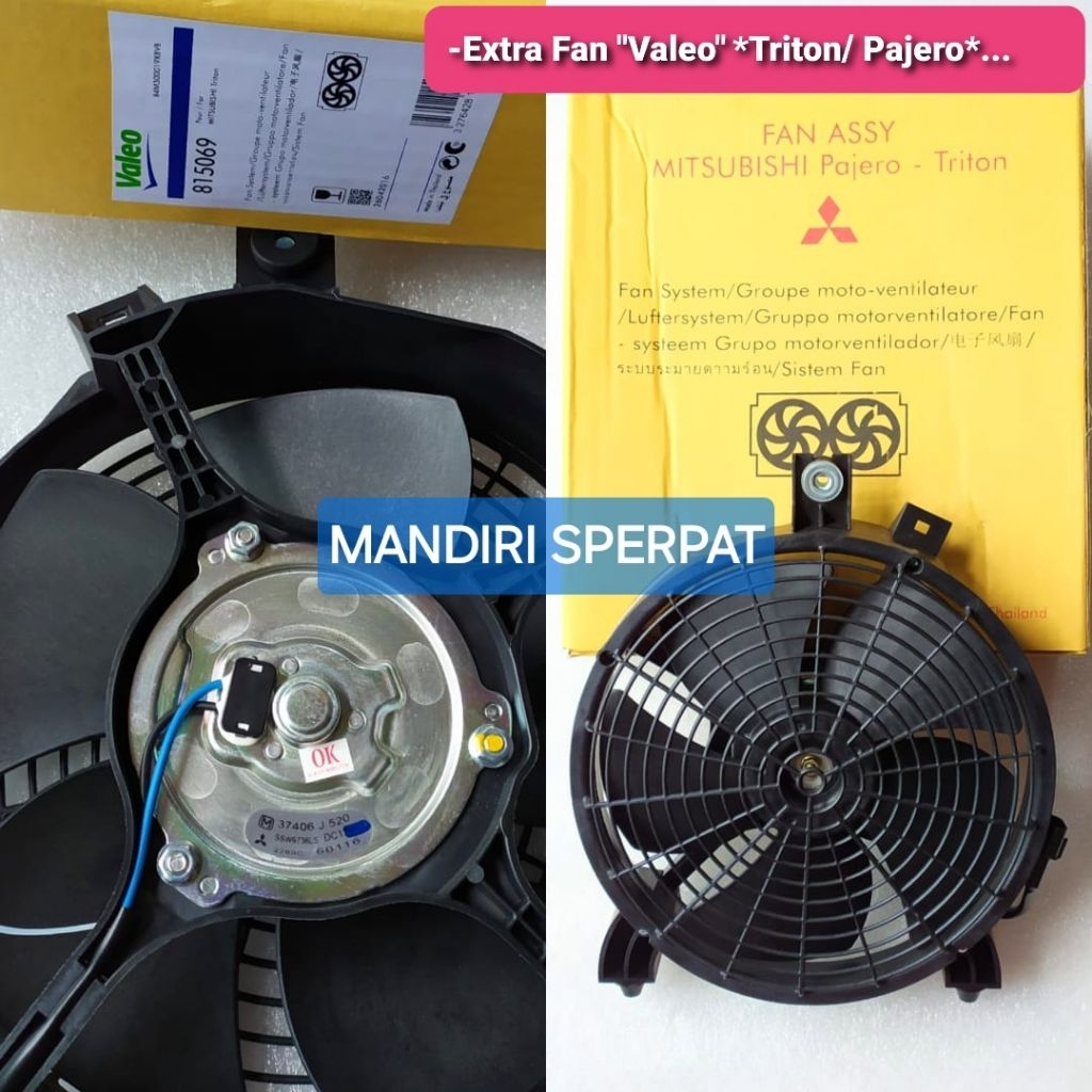 EXTRA FAN MITSUBISHI TRITON PAJERO SPORT L200 Ekstra Fan RADIATOR PAJERO SPORT ORIGINAL 1PCS