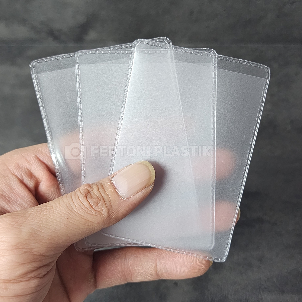 

Cover Plastik Pelindung Kartu KTP ATM EMONEY - 20Pcs