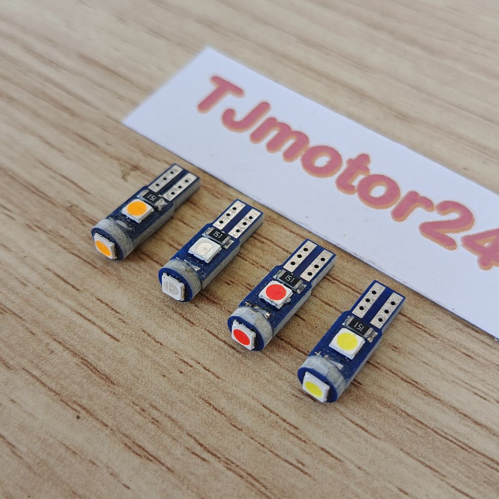 Lampu LED T5 Speedo Panel Ac Mobil Motor