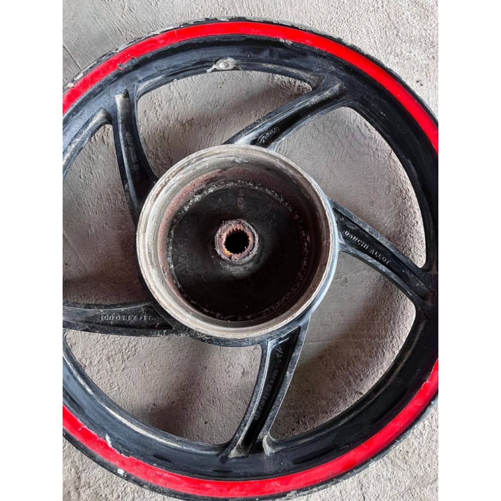 velg daichi alloy  khusus suzuki spin, Skydrive, Skywave, dan Hayate ring 14