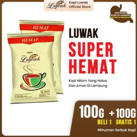 

Luwak kopi Hemat 110gr+110gr ((Beli 1 Gratis 1))‼️TERMURAH‼️