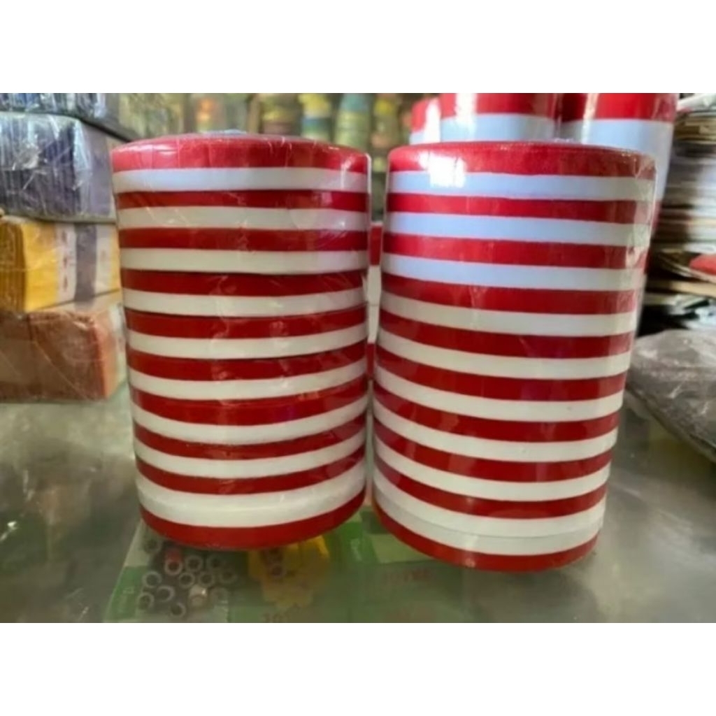 

PITA KAIN SATIN MERAH PUTIH UKURAN 1 INCH