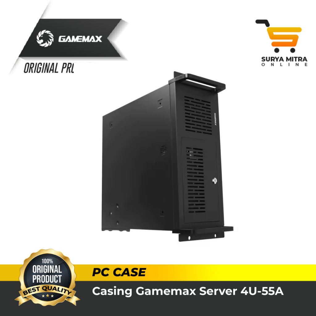 Casing GameMax 4U Rackmount Server 4U Industrial PC Case