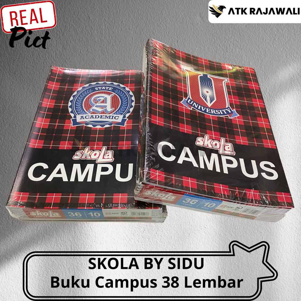 

Buku Tulis Campus Skola By SIDU 36 Lembar (Pack)