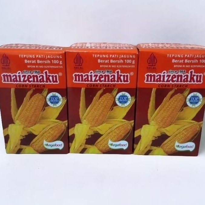 

MAIZENAKU TEPUNG PATI JAGUNG 100 GRAM X 6 PAK