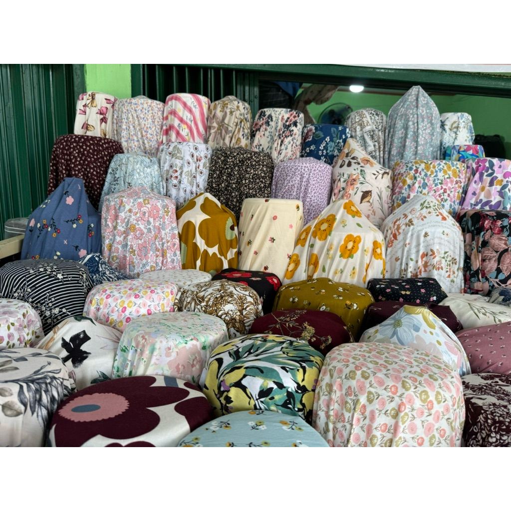 kain katun rayon-bahan rayon viscose-rayon premium-banyak pilihan motif-bahan meteran-rayon meteran-